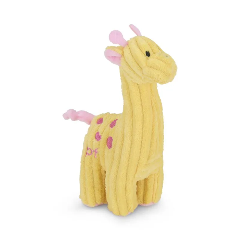 Little Petface Jessie Giraffe Plush Dog Toy