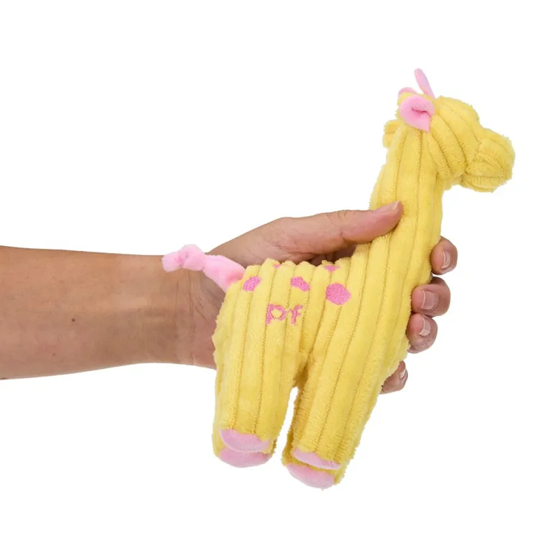 Little Petface Jessie Giraffe Plush Dog Toy-2