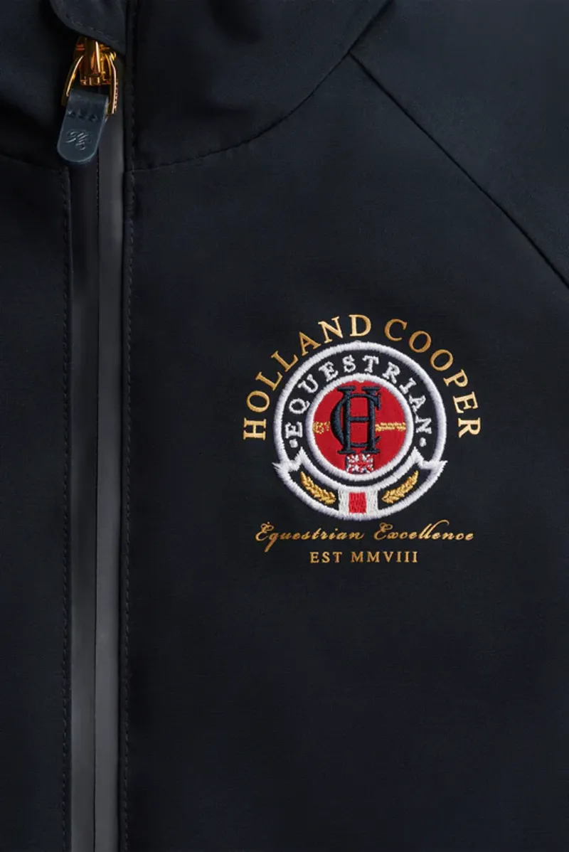 Holland Cooper Little Team HC Jacket Juniors in Ink Navy-5