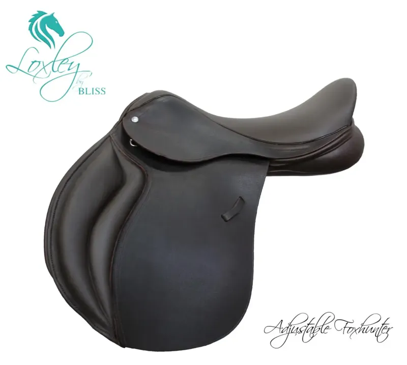 Bliss of London Loxley Foxhunter Jump Saddle in Black