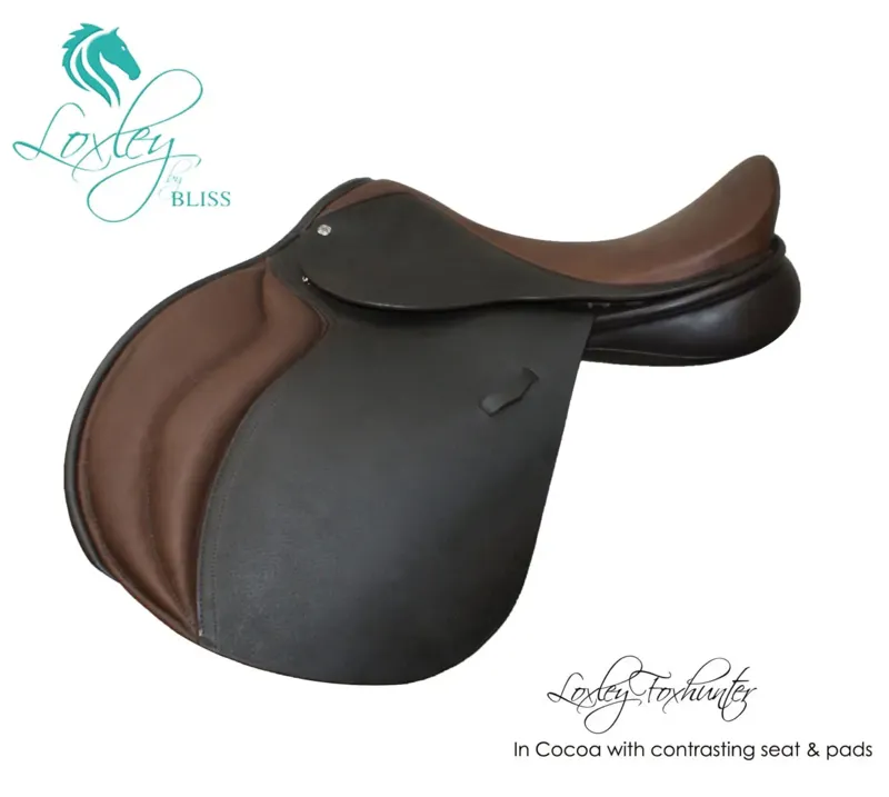 Bliss of London Loxley Foxhunter Jump Saddle in Brown