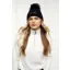 Holland Cooper Horsebit Bobble Hat in Black