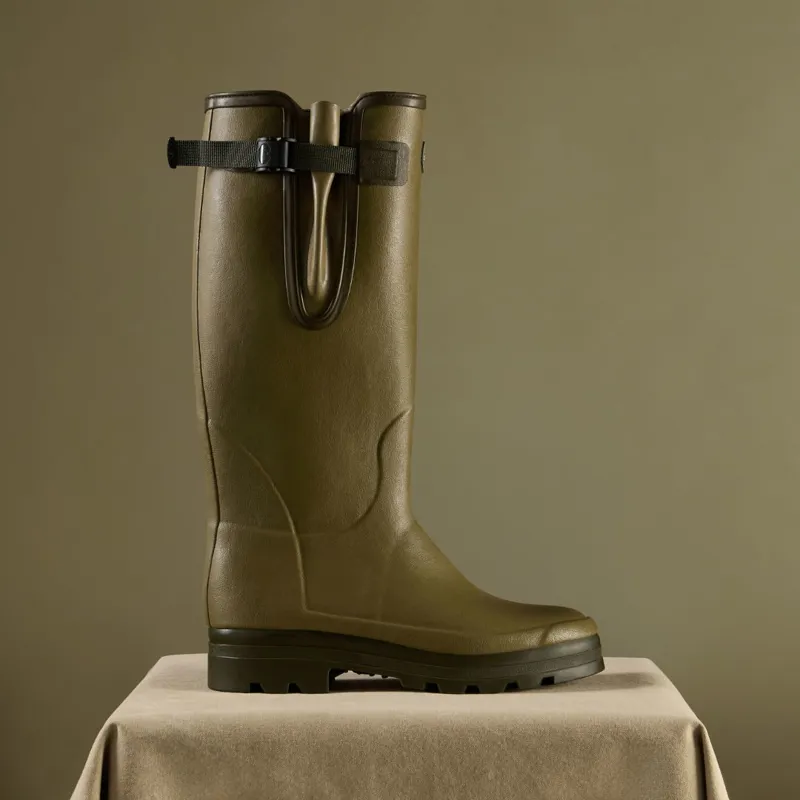 Le Chameau Vierzonord Wellington XL Mens in Iconic Green-5