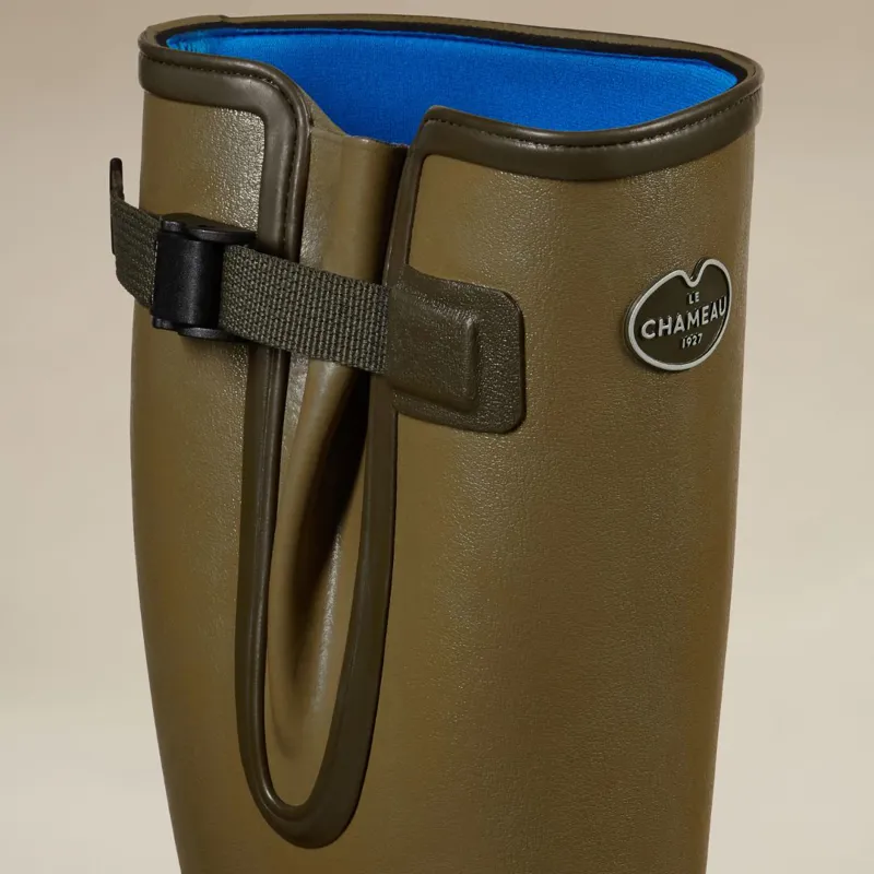 Le Chameau Vierzonord Wellington XL Mens in Iconic Green-4