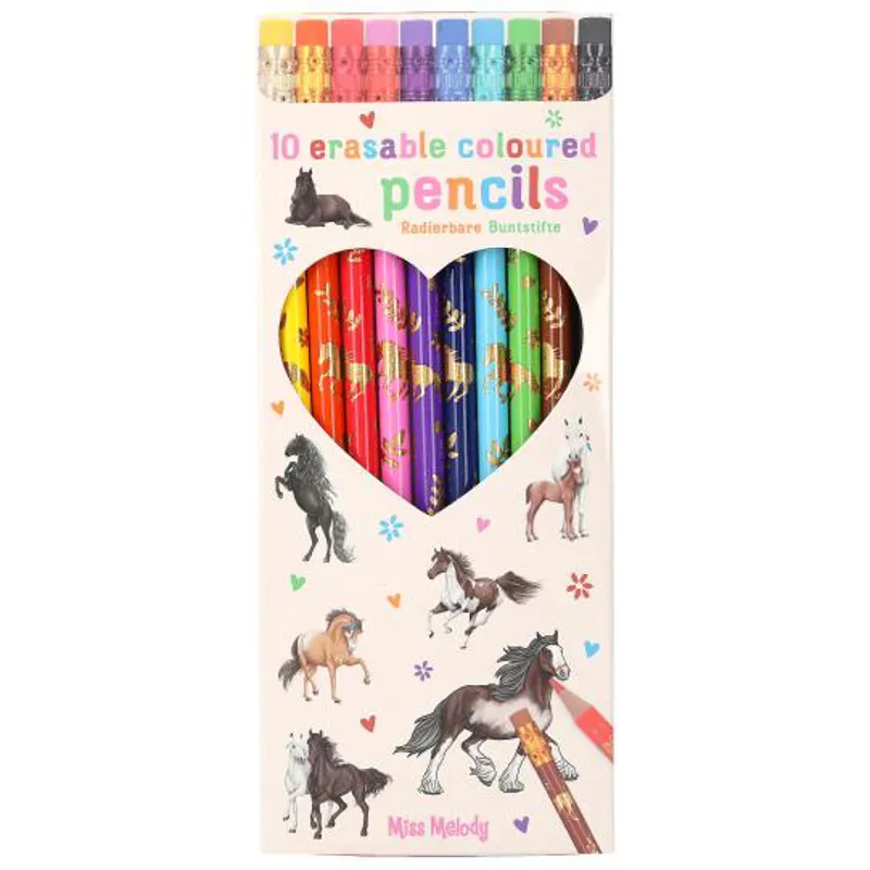 Miss Melody Erasable Colouring Pencils