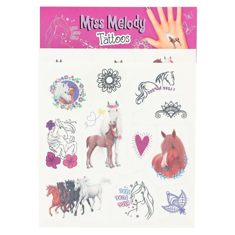 Miss Melody Tattoo Set