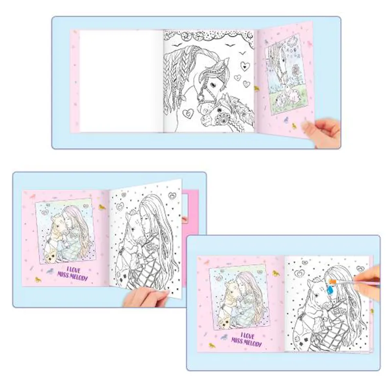 Miss Melody Water Colour Book-2