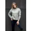 Mochara Half Zip Sweatshirt Ladies in Pistachio