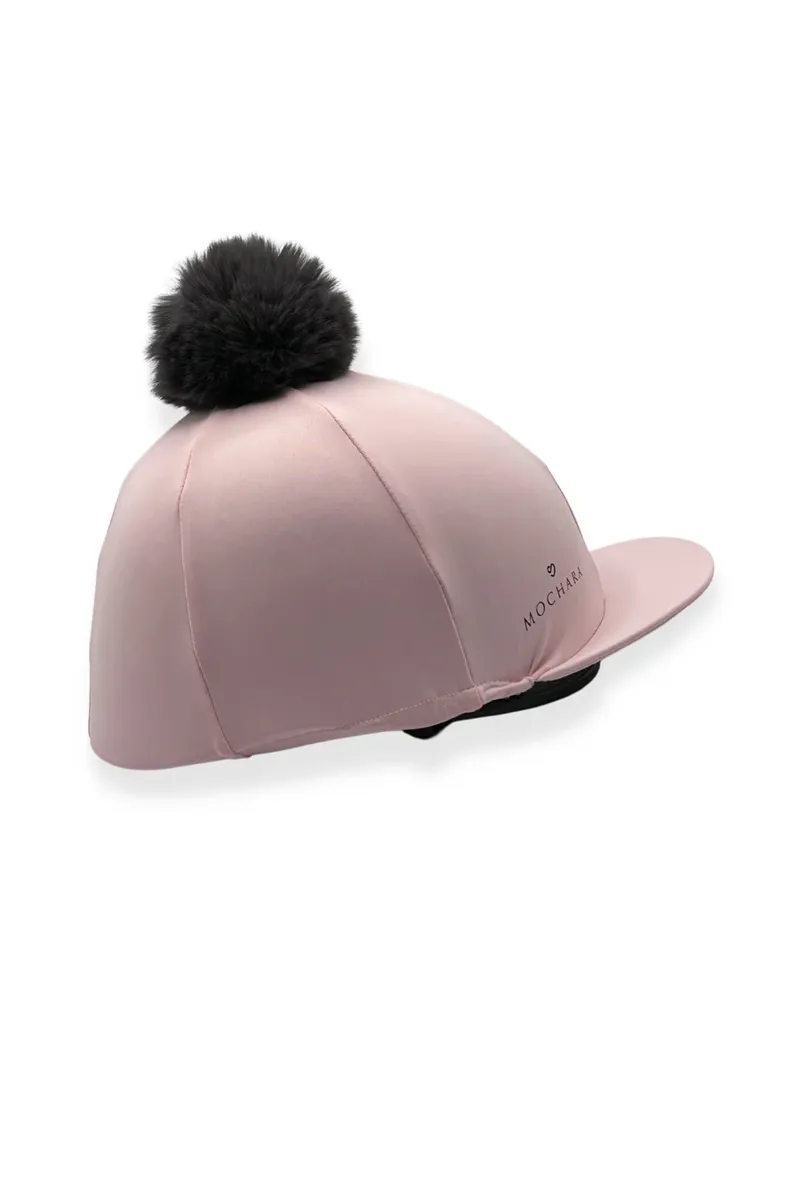 Mochara Riding Hat Silk in Baby Pink