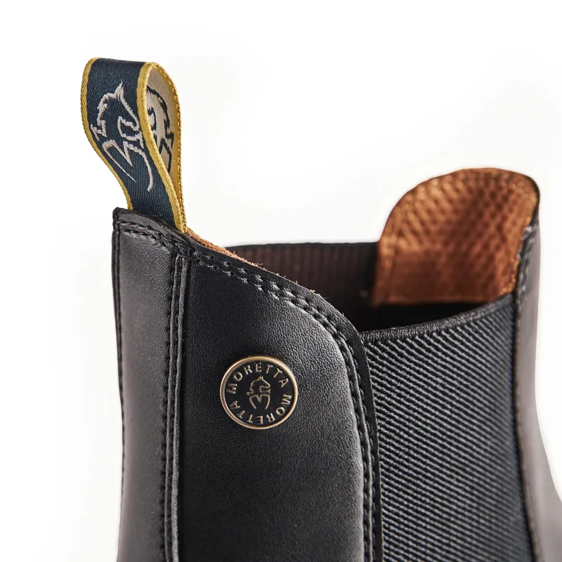 Moretta Alma Jodhpur Boots Unisex Adults in Black-4