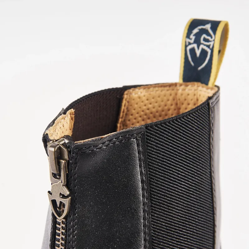 Moretta Clio Paddock Boots Kids in Black-4