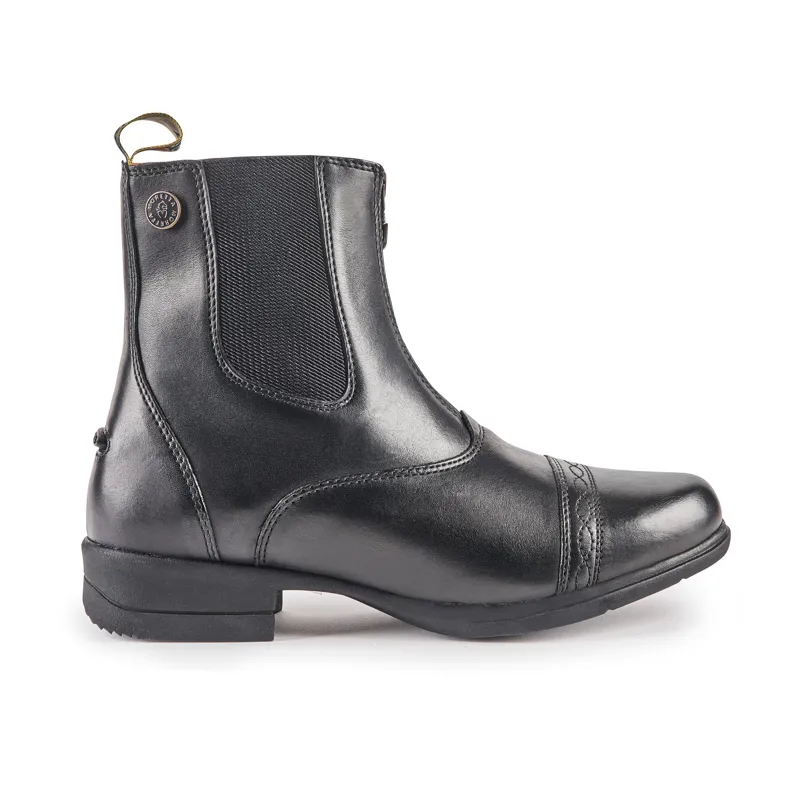 Moretta Rosetta Paddock Boots Unisex Adults in Black-1