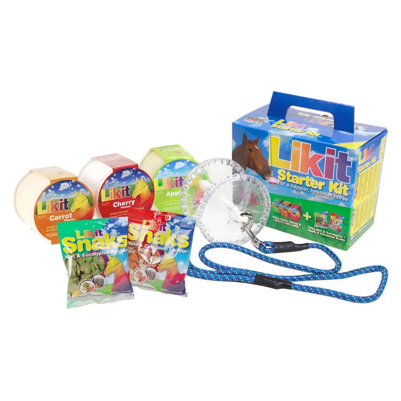 Likit Starter Kit in Clear Glitter - WEB EXCLUSIVE