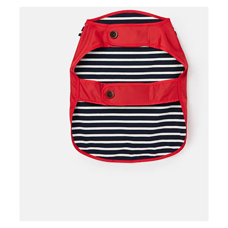 Joules Dog Raincoat in Red - WEB EXCLUSIVE-1