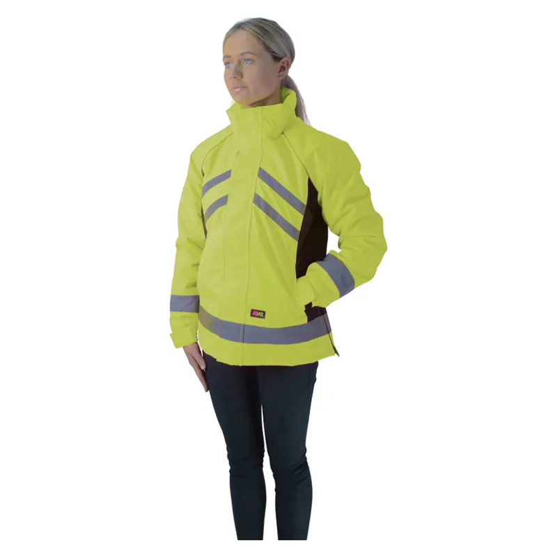 HyViz Waterproof Riding Jacket Unisex in Yellow