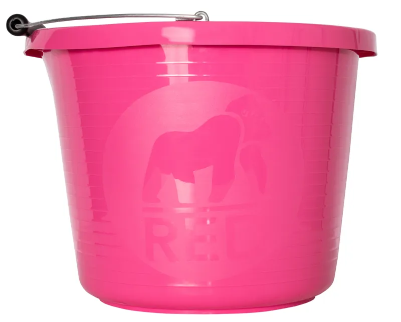 Red Gorilla Premium Bucket in Pink