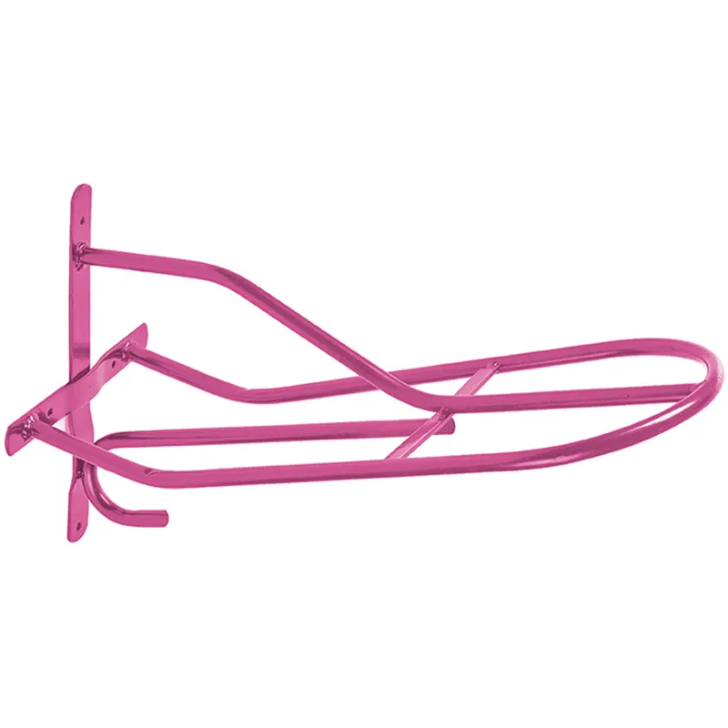 Pink Saddle Stand Tack N Go Foldable Saddle Rack
