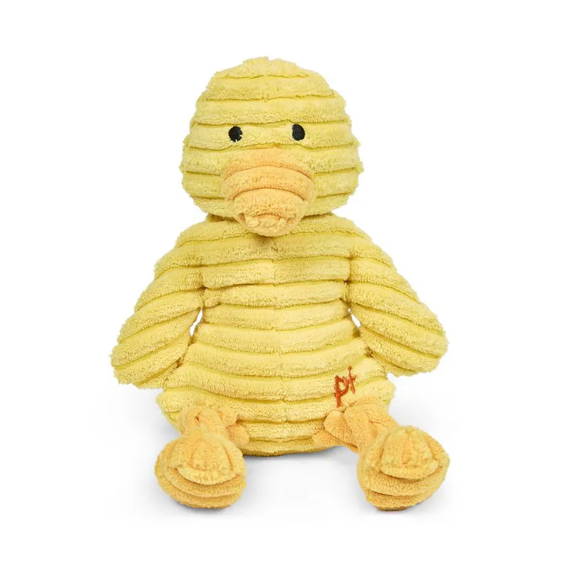 Little Petface Denny Duckling Plush Dog Toy