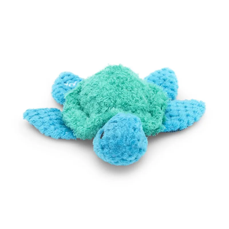 Little Petface Talulah Turtle Plush Dog Toy-5