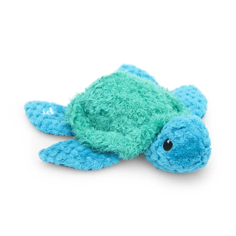 Little Petface Talulah Turtle Plush Dog Toy