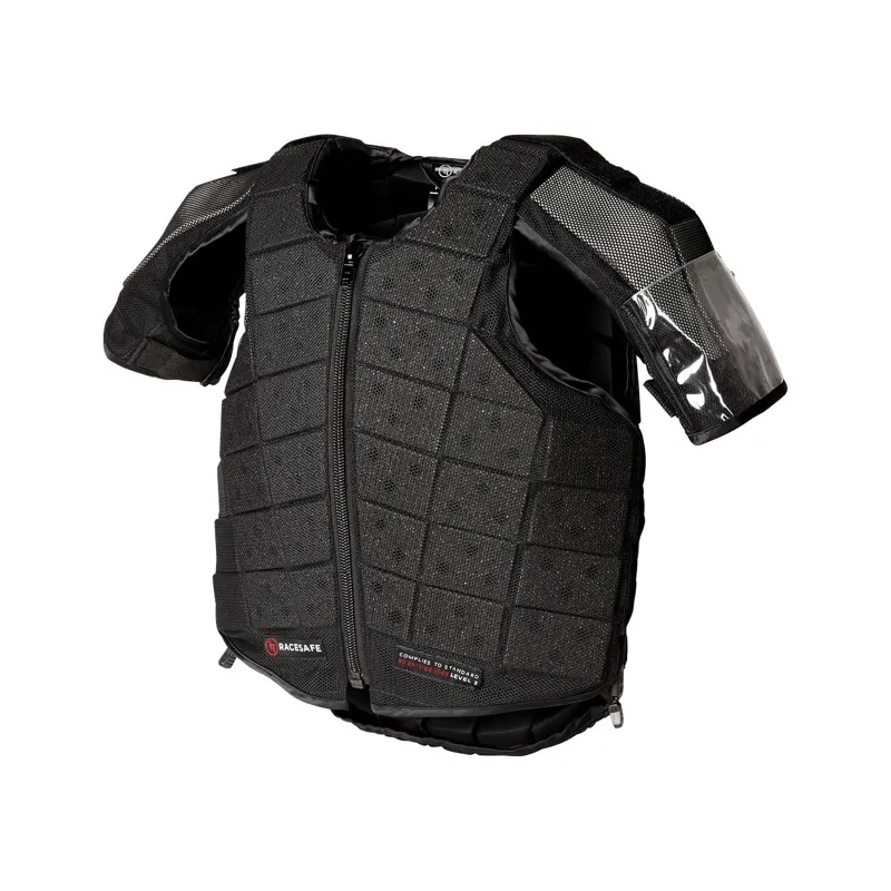 Racesafe ProVent Shoulder Protectors in Black-2