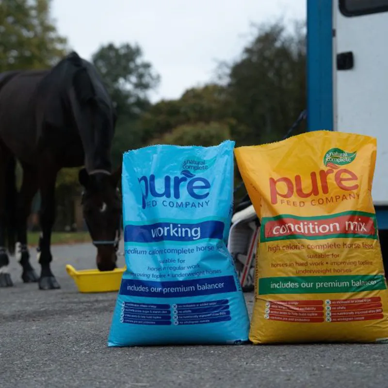 Pure Conditioning Mix Horse Feed 15kg-5