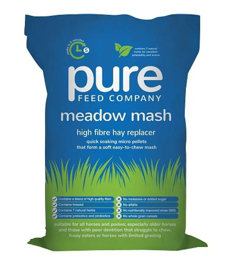 Pure Feed Company Meadow Mash Hay Replacer 15kg