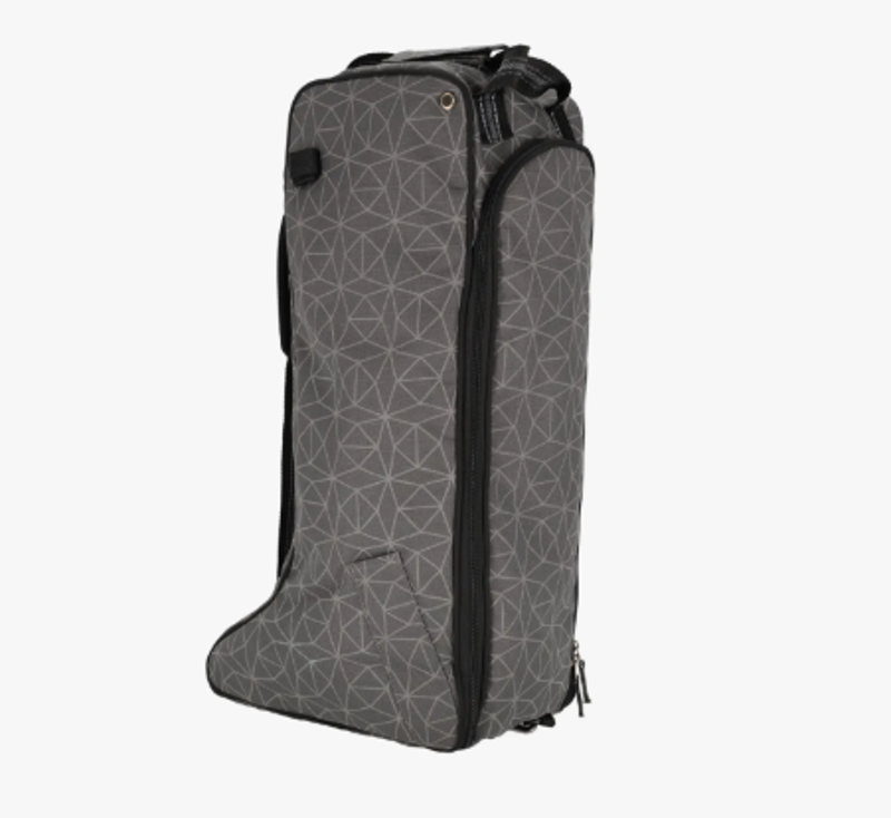 QHP Boot Bag in Grey Reflective-1