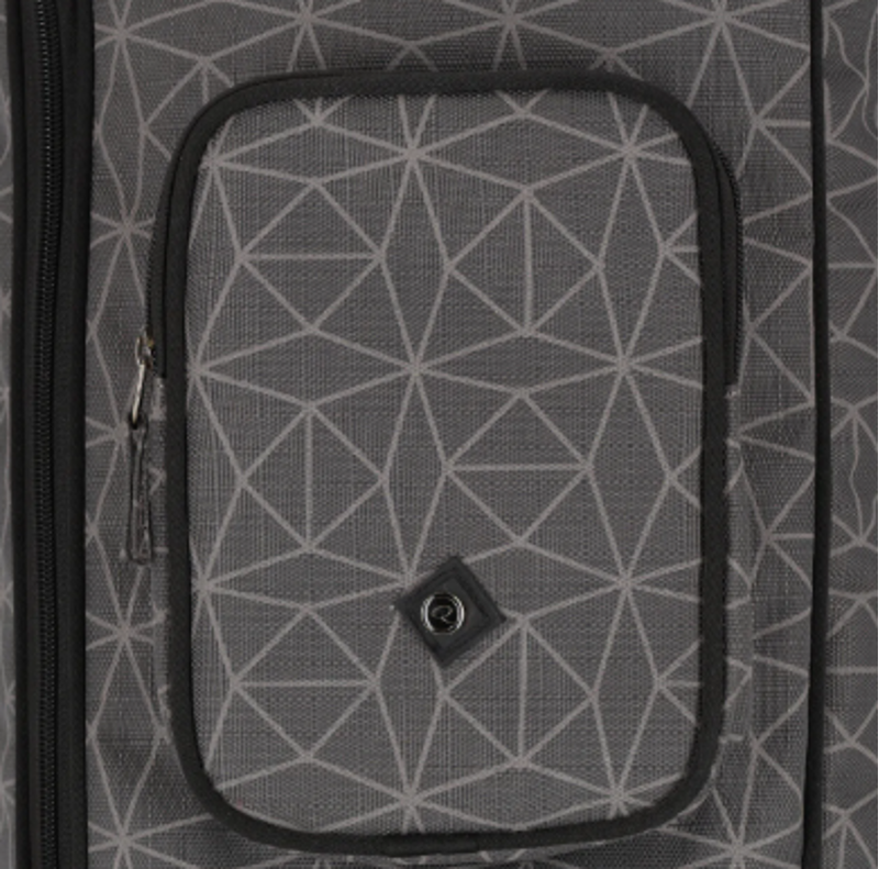 QHP Boot Bag in Grey Reflective-2