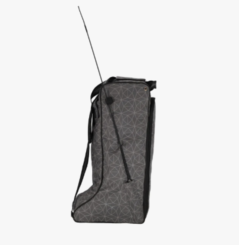 QHP Boot Bag in Grey Reflective-3