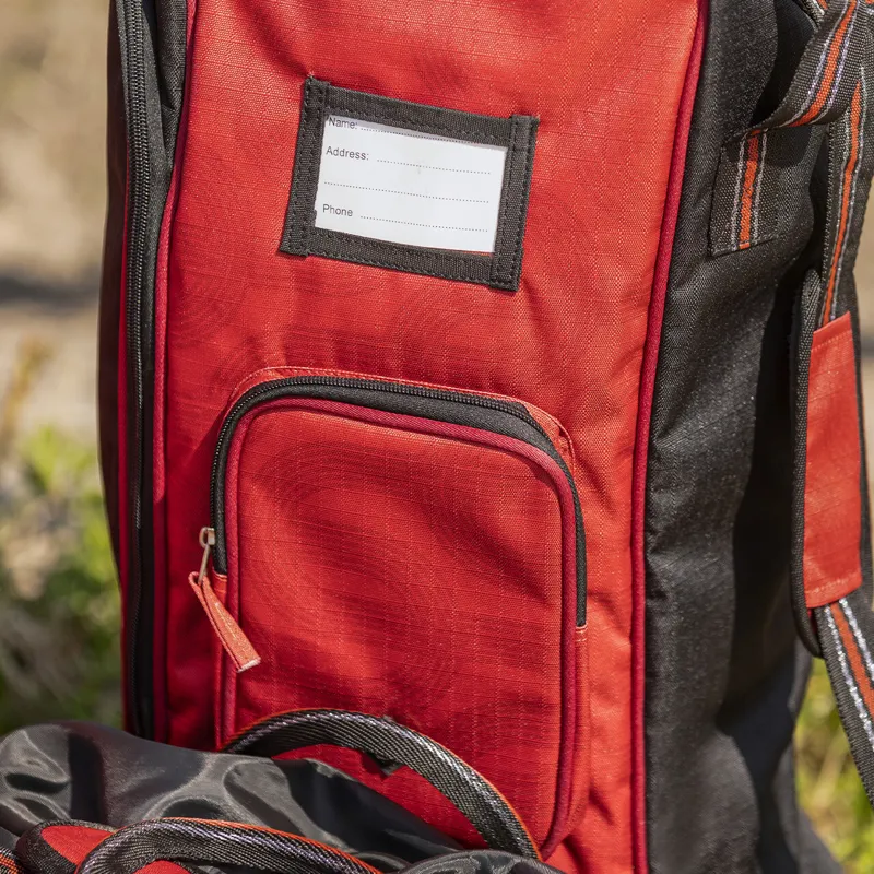 QHP Boot Bag in Sunset Red-3