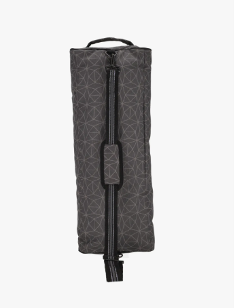 QHP Bridle Bag in Grey Reflective-1