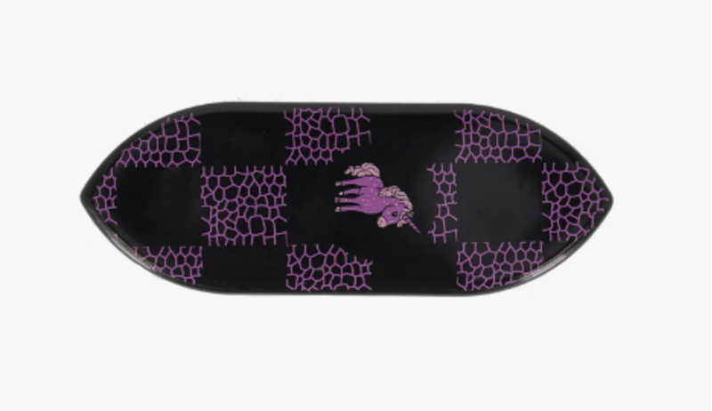 QHP Lize Dandy Brush in Black and Violet