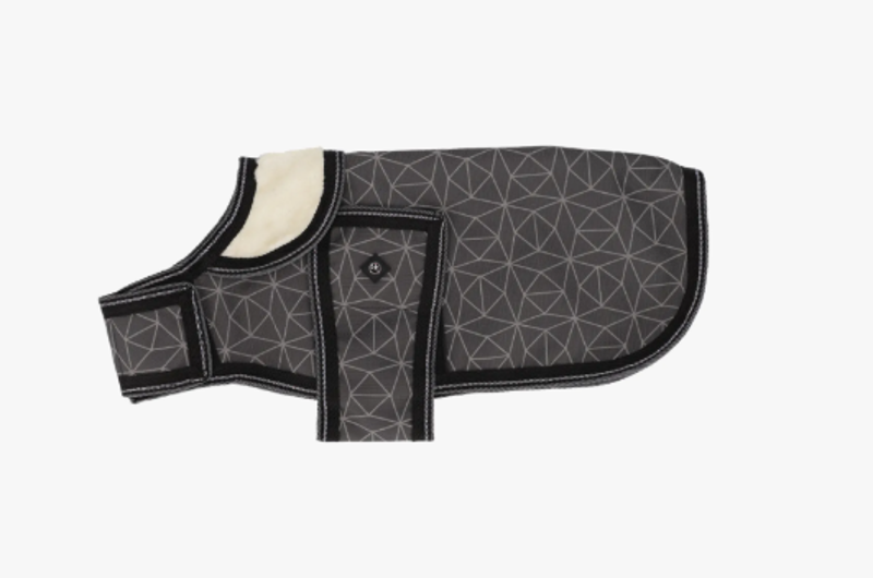 QHP Dog Rug in Grey Reflective