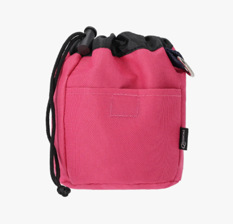 QHP Treat Bag in Fuchsia and Navy