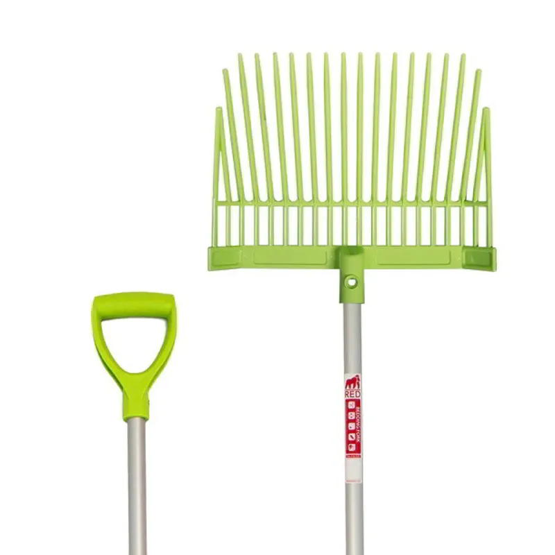 Red Gorilla PC Short Bedding Fork with D Handle in Pistachio-2