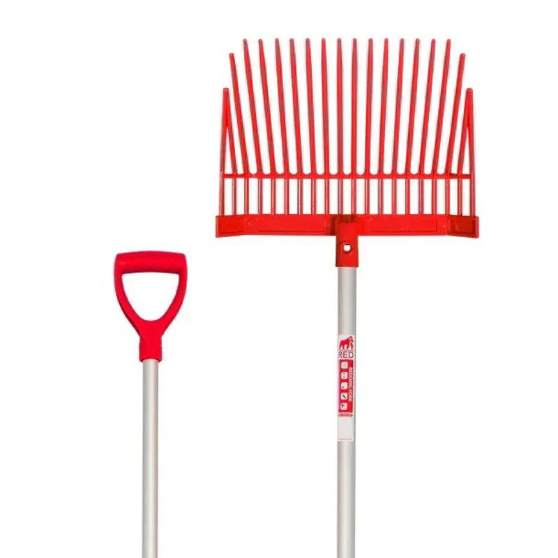Red Gorilla PC Short Bedding Fork with D Handle in Red-1