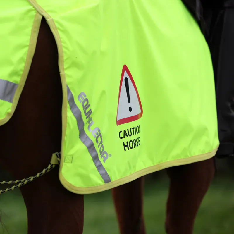 EQUI-FLECTOR Waterproof Exercise Sheet in Yellow-2