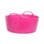 Red Gorilla Tub Flexi Small Shallow 15 Litres in Pink
