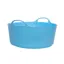 Red Gorilla Tub Flexi Small Shallow 15 Litres in Sky Blue