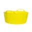 Red Gorilla Tub Flexi Small Shallow 15 Litres in Yellow