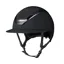 Kask Star Lady Riding Hat in Chrome Black with Black Swarovski Carpet