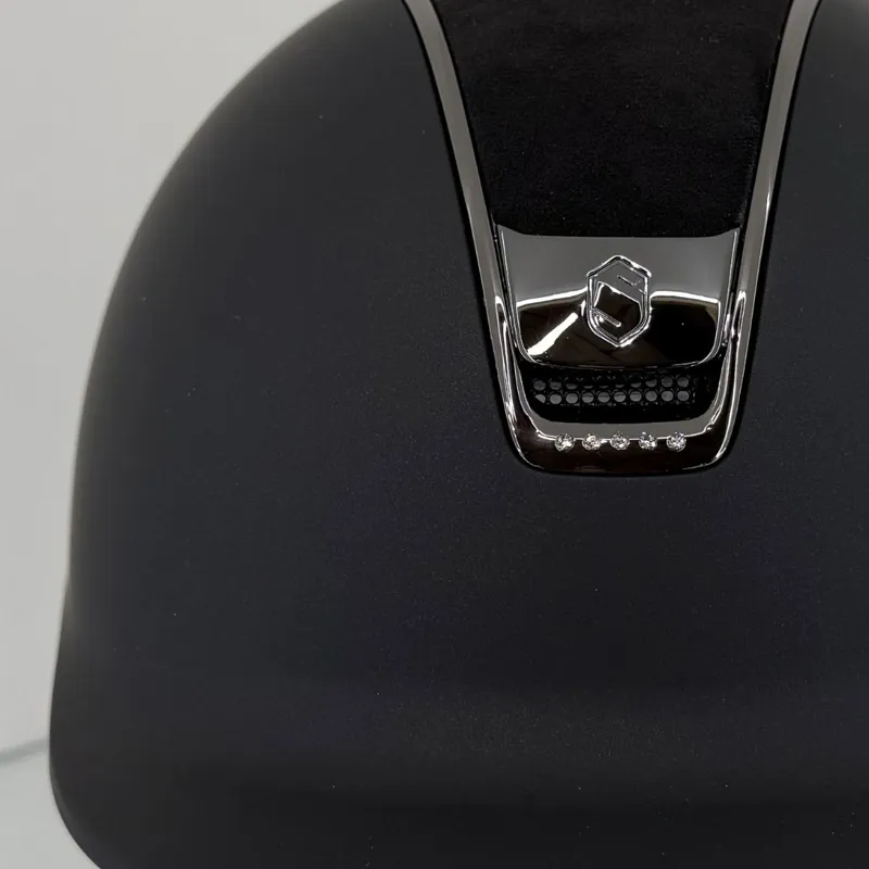 Samshield 2.0 Matt Black with Alcantara Black and 5 Swarovski Crystals-2