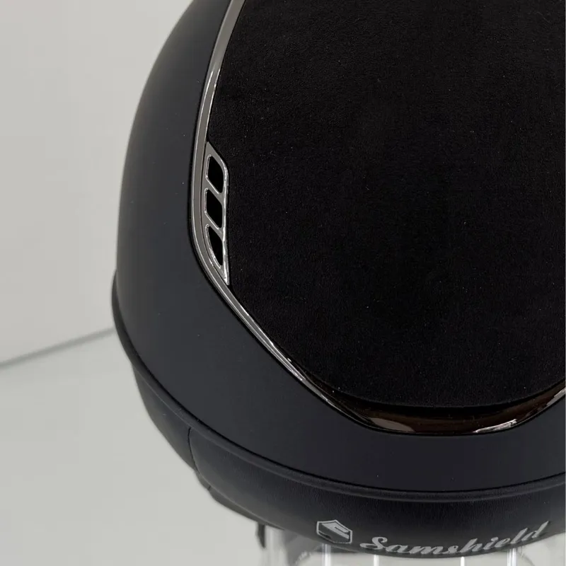Samshield 2.0 Matt Black with Alcantara Black and 5 Swarovski Crystals-3