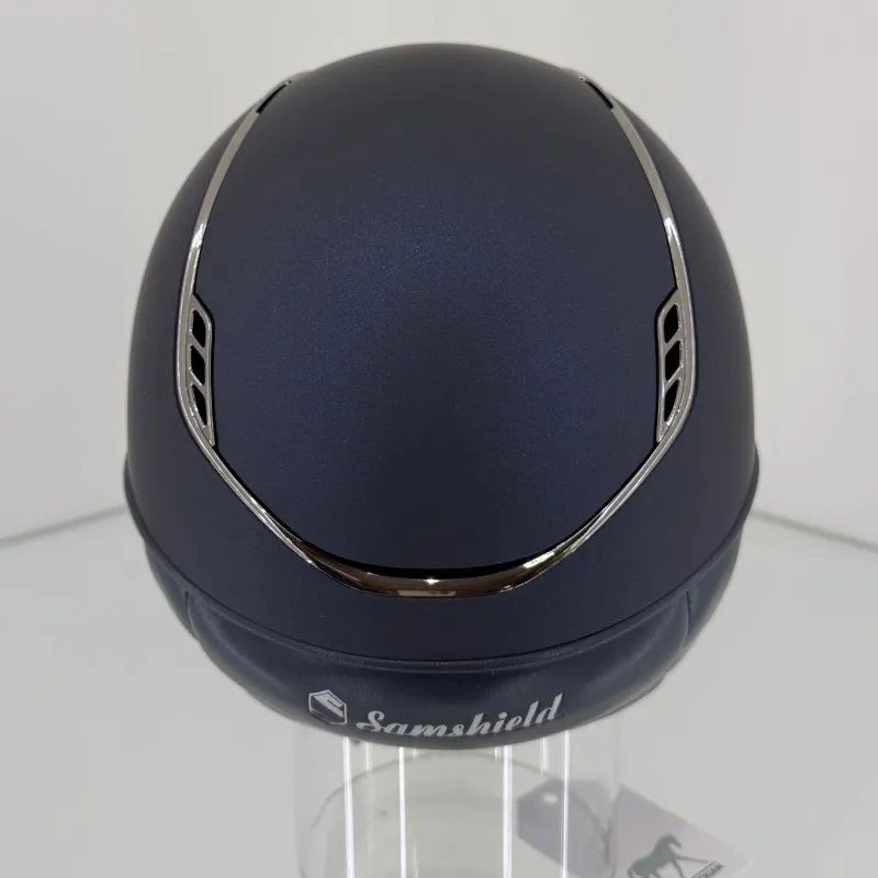 Samshield 2.0 Matt Blue with Crystal Fabric Paradise Shine Blazon-1