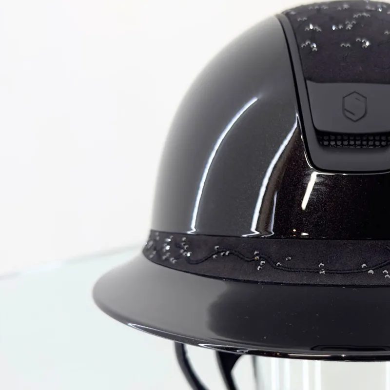 Samshield Miss 2.0 Glossy Black with Crystal Leaf Black-2