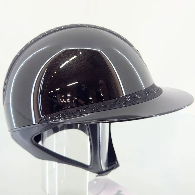 Samshield Miss 2.0 Glossy Black with Crystal Leaf Black-3