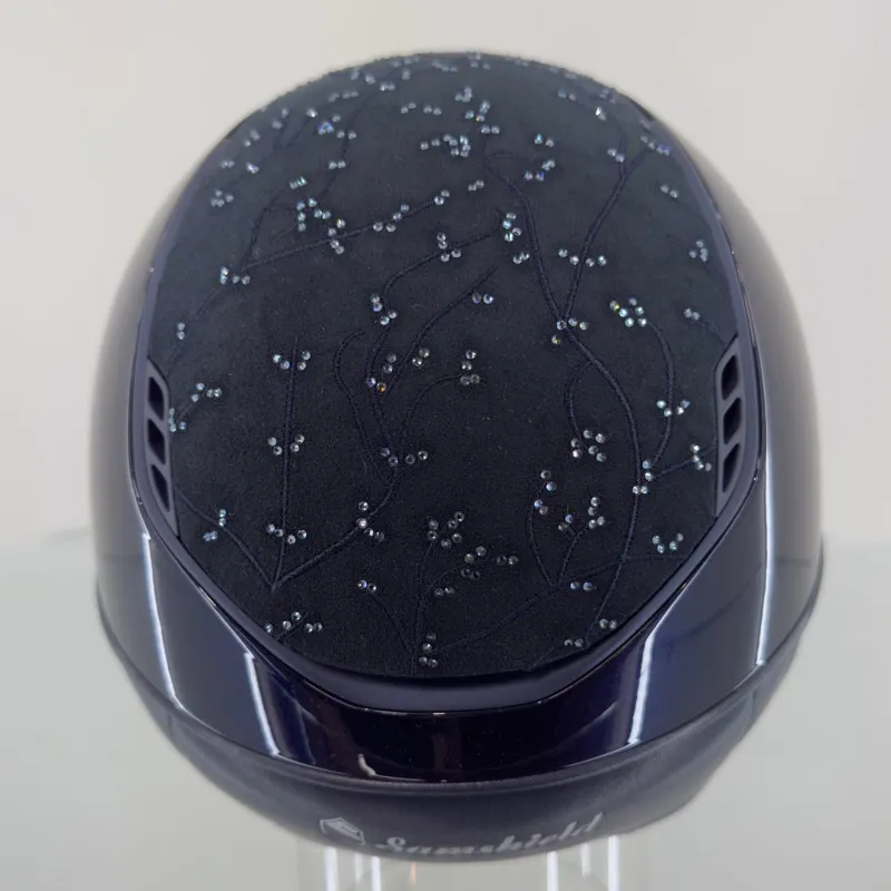 Samshield Miss 2.0 Glossy Blue with Crystal Leaf Blue-4