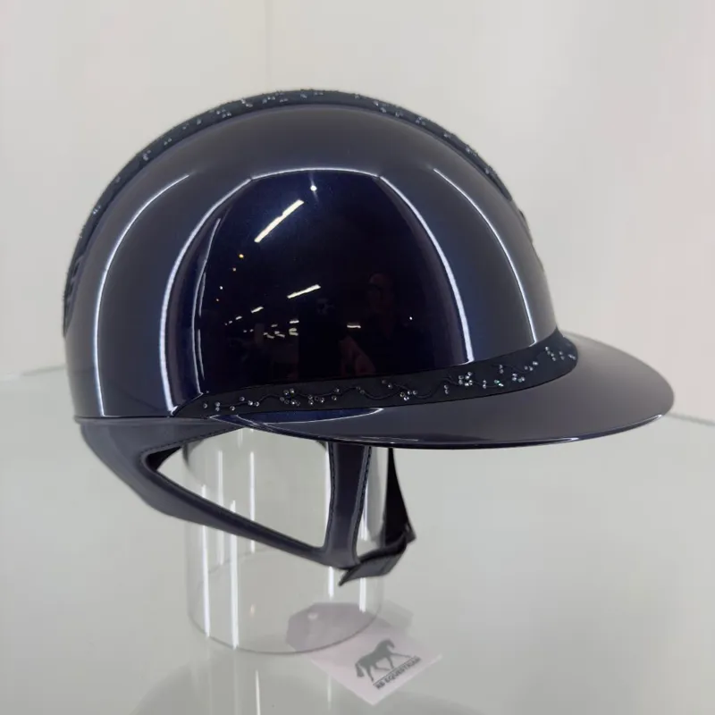 Samshield Miss 2.0 Glossy Blue with Crystal Leaf Blue-3