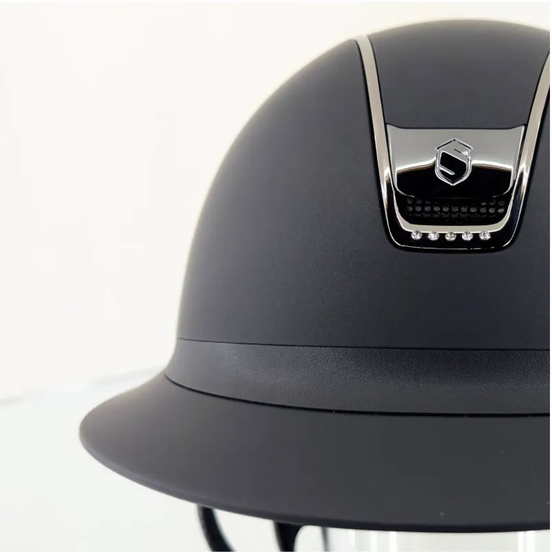 Samshield Miss 2.0 Matt Black with 5 Swarovski Crystals-4